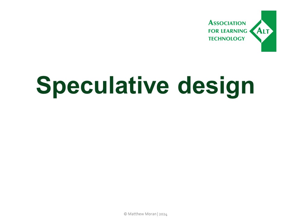 Speculative design
